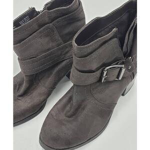 Kohls Womens Ankle Boots WMS Size 7m Upper Textile Man Made Leather